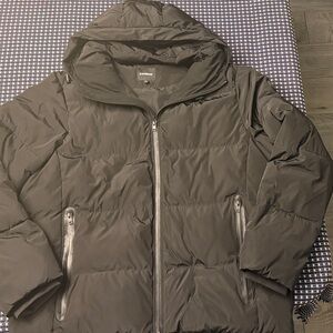 Express Black Puffer Jacket
